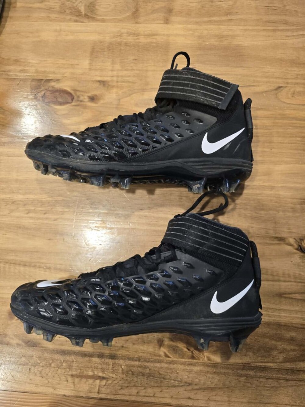 Nike Force Savage Pro 2 Men’s Football Cleats Black Size 12